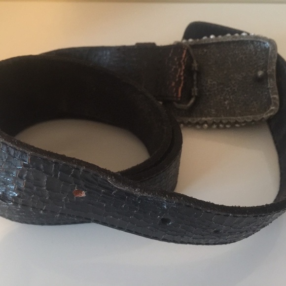 Rustic style belt with cameo and genuine freshwater pearls (NEW) - Picture 9 of 10